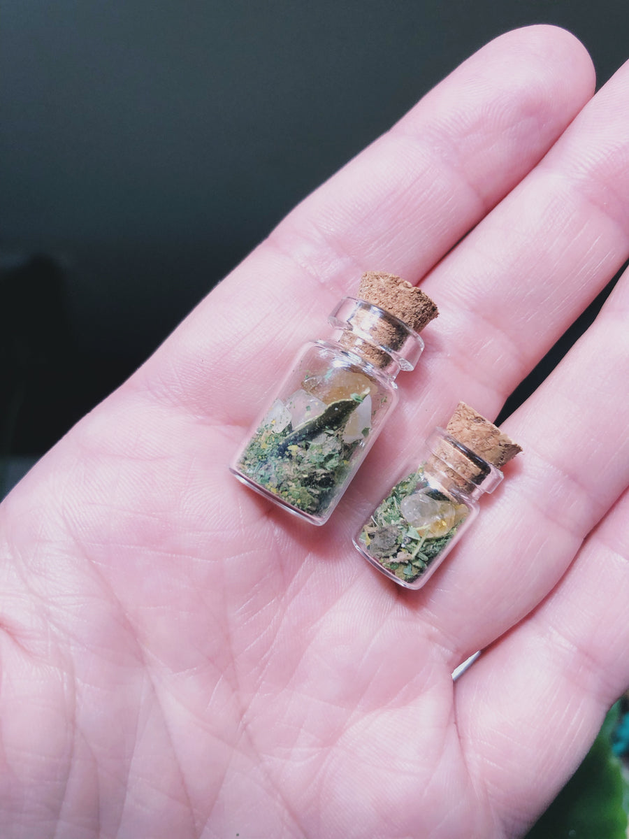 Abundance + Harvest + Rebirth Spell Vial OuroHermetica