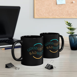 Good Ghoul Bad Witch 11oz Black Mug