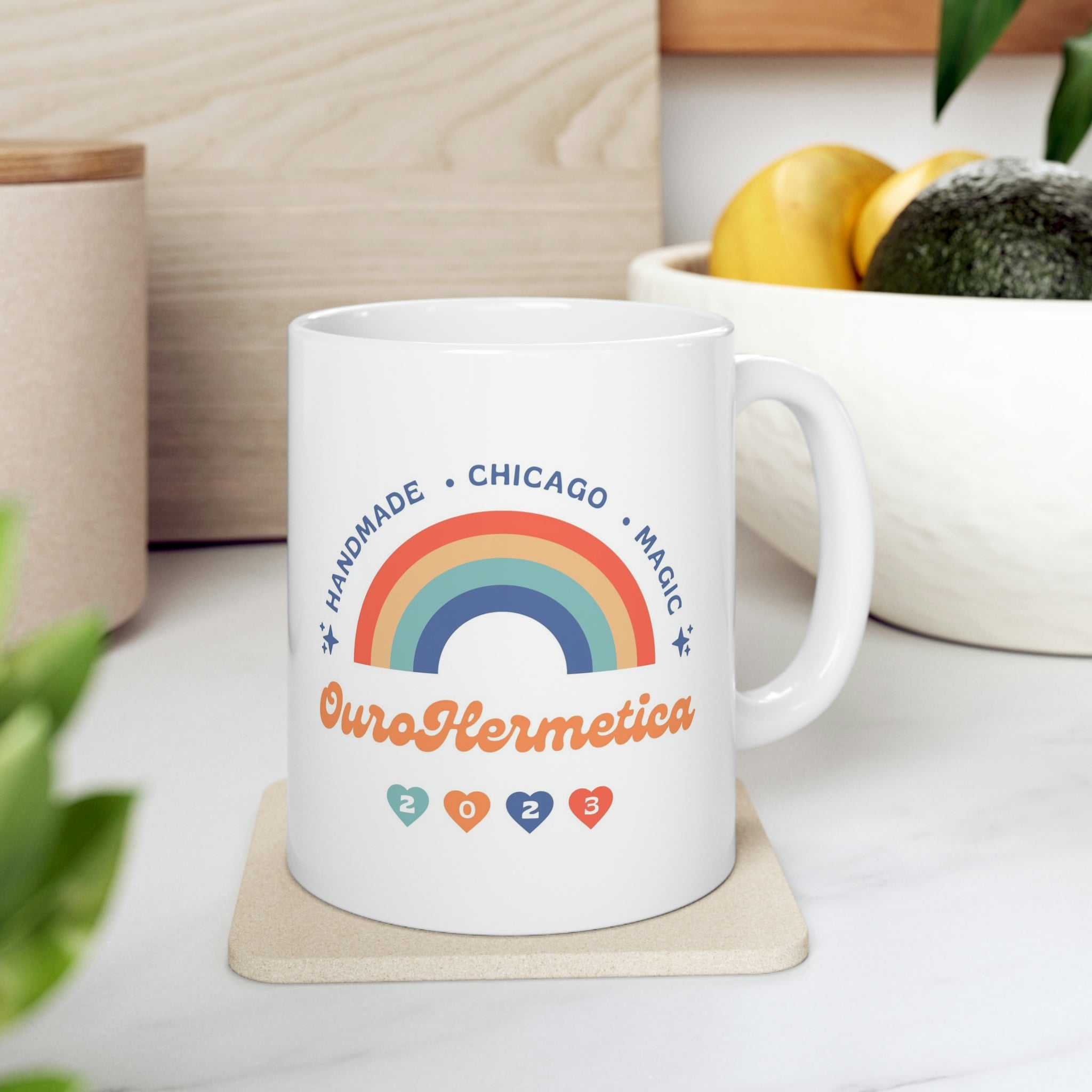 OuroHermetica Rainbow 2023 Ceramic Mug 11oz
