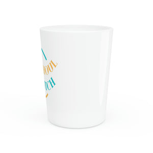 Good Ghoul Bad Witch Shot Glass