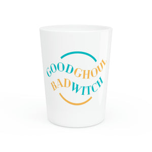 Good Ghoul Bad Witch Shot Glass